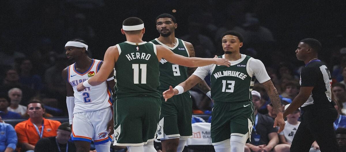 Maradona's 22 points weren't enough to save the Bucks from a 128-126 comeback victory over the Thunder.