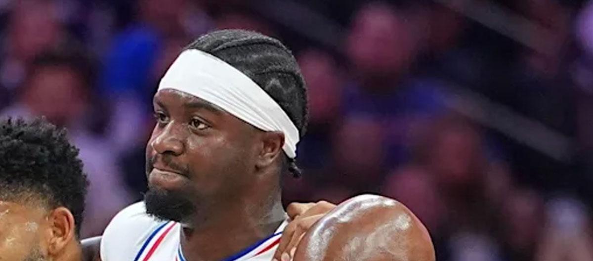 Philadelphia 76ers confirm backup center Ariel Hukporti has suffered a torn right Achilles tendon..