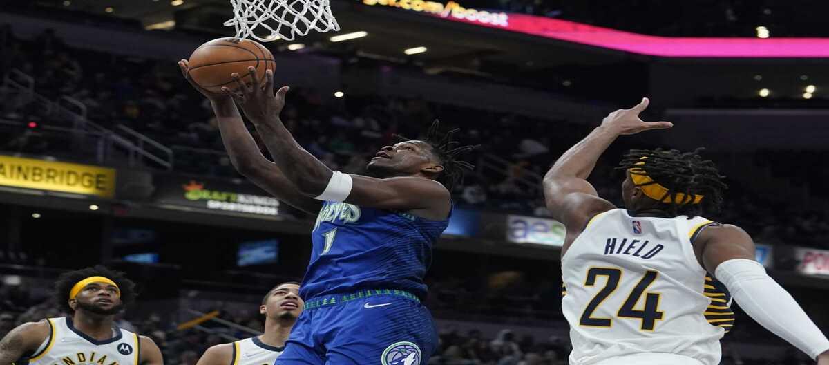 Nesmith's 19 points saved the Pacers from a 123-112 victory over the Timberwolves.