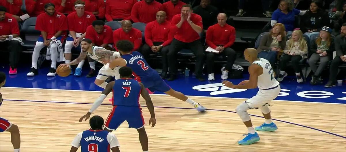 Durant scored 24 points as the Pistons defeated the Timberwolves 128-106.