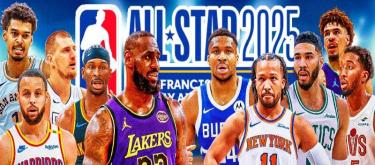NBA正式揭晓2025年全明星赛的首发名单