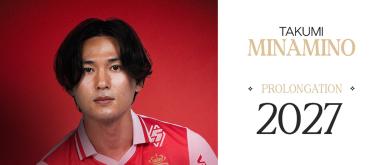 摩纳哥官宣与日本国脚边锋南野拓实完成续约..