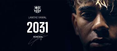 Barcelona officially completes contract extension with wonderkid Lamine Yamal..