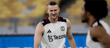 Gradually adapting to the tactical system, De Ligt hopes to get better with Manchester United next season