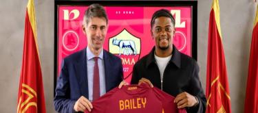 Official: Villa winger Leon Bailey joins Roma on loan with buyout clause
