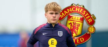 Manchester United and Derby County have reached an agreement on the transfer of England U17s international goalkeeper Charlie Hardy..