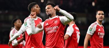 Envaneri opened the scoring to help his team advance to the Carabao Cup quarterfinals.