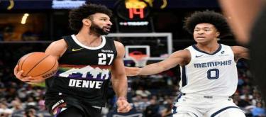 Murray scored 29 points and Jokic had 17 points, 10 rebounds, and 16 assists as the Nuggets defeated the Grizzlies 125-115.