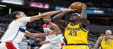 Sal's 24 points weren't enough to save the Pacers from a 119-86 victory over the Wizards.