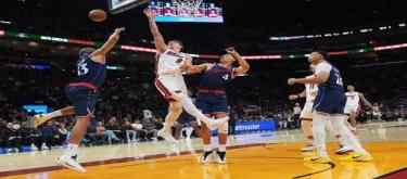 Leonard's 36 points weren't enough to save the Heat from a 140-123 victory over the Clippers.