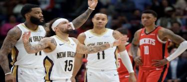杜兰特32分仍难救主 鹈鹕加时赛以133-128战胜火箭