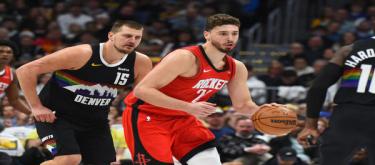 Jokic's 25 points weren't enough to secure a 115-101 victory for the Rockets over the Nuggets.