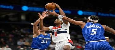 McCollum's 27 points saved the Wizards from a 120-112 defeat to the Magic.