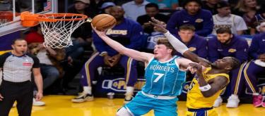 Doncic's 39 points weren't enough to save the Hornets from a 135-117 victory over the Lakers.