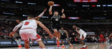 怀特24分多森姆19分 公牛以124-102大胜篮网