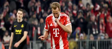 Champions League – Kane scores twice as ten-man Bayern Munich defeat St. Gillespieß 2-0 to advance to the Round of 16.