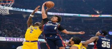 Doncic's 29 points weren't enough to stop the Cavaliers from defeating the Lakers 129-99.