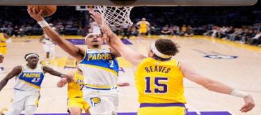 东契奇爆砍44分点燃全场 湖人以128-117拿下步行者