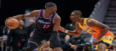 Herro scored 35 points in a hot performance as the Heat defeated the Hornets 128-120.
