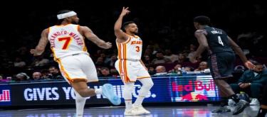 麦科勒姆25分沃克21分 老鹰141-107大胜篮网
