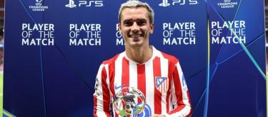 Atletico Madrid held Arsenal to a draw; Griezmann: Hopefully we can reach the Champions League final.
