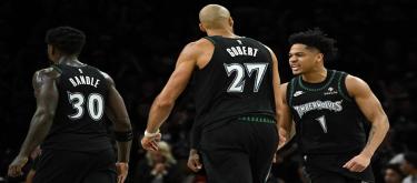 麦克丹尼尔斯32分闪亮全场 森林狼以110-98力克掘金
