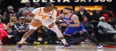 Anunoby scored 29 points and Ritchie added 24, as the Knicks cruised to a 140-89 victory over the Hawks.