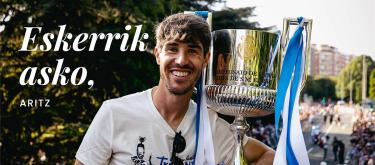 Aritz Elustondo will leave the club this summer after his contract expires, ending his 12-year career with Real Sociedad.