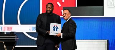 The NBA Draft Lottery results are in: the Wizards win the number one pick, and the Pacers get the fifth pick.