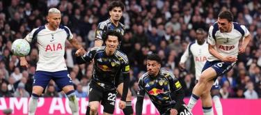 Premier League – Matthias Tel scored as Tottenham Hotspur drew 1-1 with Leeds United.