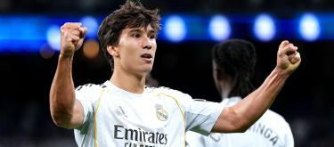 Gonzalo García, who helped Real Madrid secure the victory, expressed his gratitude to his teammates and fans for their support.
