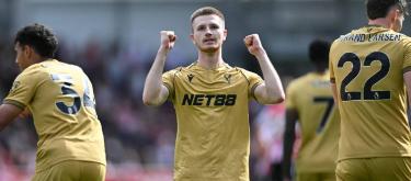 Adam Walton: Although it's a bit of a shame we didn't win, the feeling of scoring a goal was still fantastic.