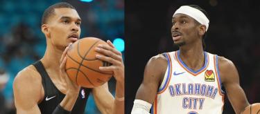 NBA年度最佳阵容公布：亚历山大和文班亚马领衔一阵