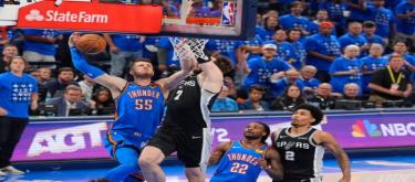 Cornet becomes the key player in the game-winning shot.