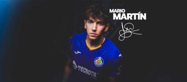 Getafe permanently bought out on-loan Real Madrid wonderkid Mario Martín's ownership rights..