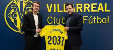 Carlos Romero has reached a contract extension agreement with Villarreal, meaning he will continue to play for the team until 2031.