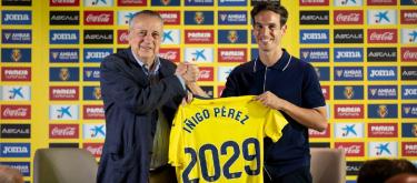 Villarreal have officially announced that Iñigo Pérez has become the team's new first-team head coach.