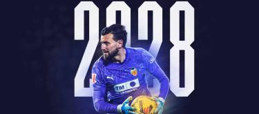 Valencia have activated the extension clause in Stol Grigor Dimitrovski's contract, keeping the player with the team until June 2028.