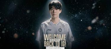 iG Esports Club's League of Legends division announced that player TheShy will officially return to the club in the third stage of the season.