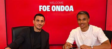 Monza officially announce the signing of Estoril's young French attacking midfielder Manga Foe-Ondoa..