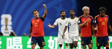 世界杯——亚马尔破门奥亚萨瓦尔双响，西班牙4-0完胜沙特阿拉伯
