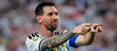 Messi scored two goals, becoming the all-time top scorer and setting records in both men's and women's football.