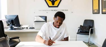 Wolves officially announced the signing of Rafiki Said.