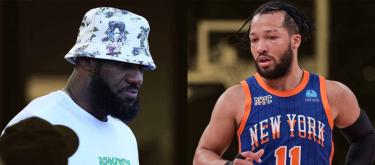 Jalen Brunson responds to not recruiting LeBron James