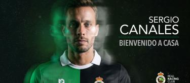 Former Real Madrid and Real Betis Spain international attacking midfielder Sergio Canales officially returns to Racing Santander as a free agent..