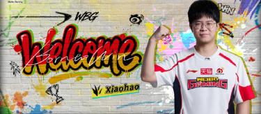 WBG's League of Legends division announced the return of Xiaohao to the team, and he will join the team in various competitions in the future.