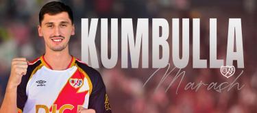 Roma's Albania international center-back Marash Kumbulla officially joins Rayo Vallecano on-loan..