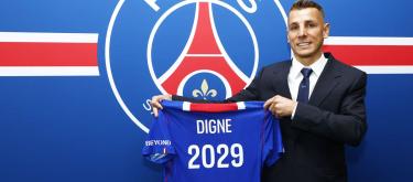 Aston Villa's Francen international left wing-back Lucas Digne officially rejoins Paris Saint-Germain..