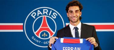 Paris Saint-Germain officially announce the signing of Barcelona's Spain international forward Ferran Torres..