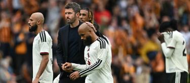 Carrick said there's no need to express the pain of defeat emotionally.
